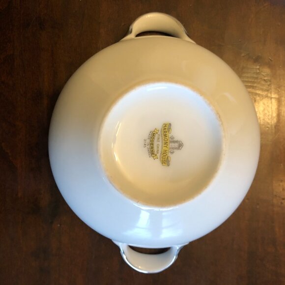 Harmony House China (Moderne # 3545) Coffee cups with saucers/sugar bowl/creamer - Picture 10 of 11